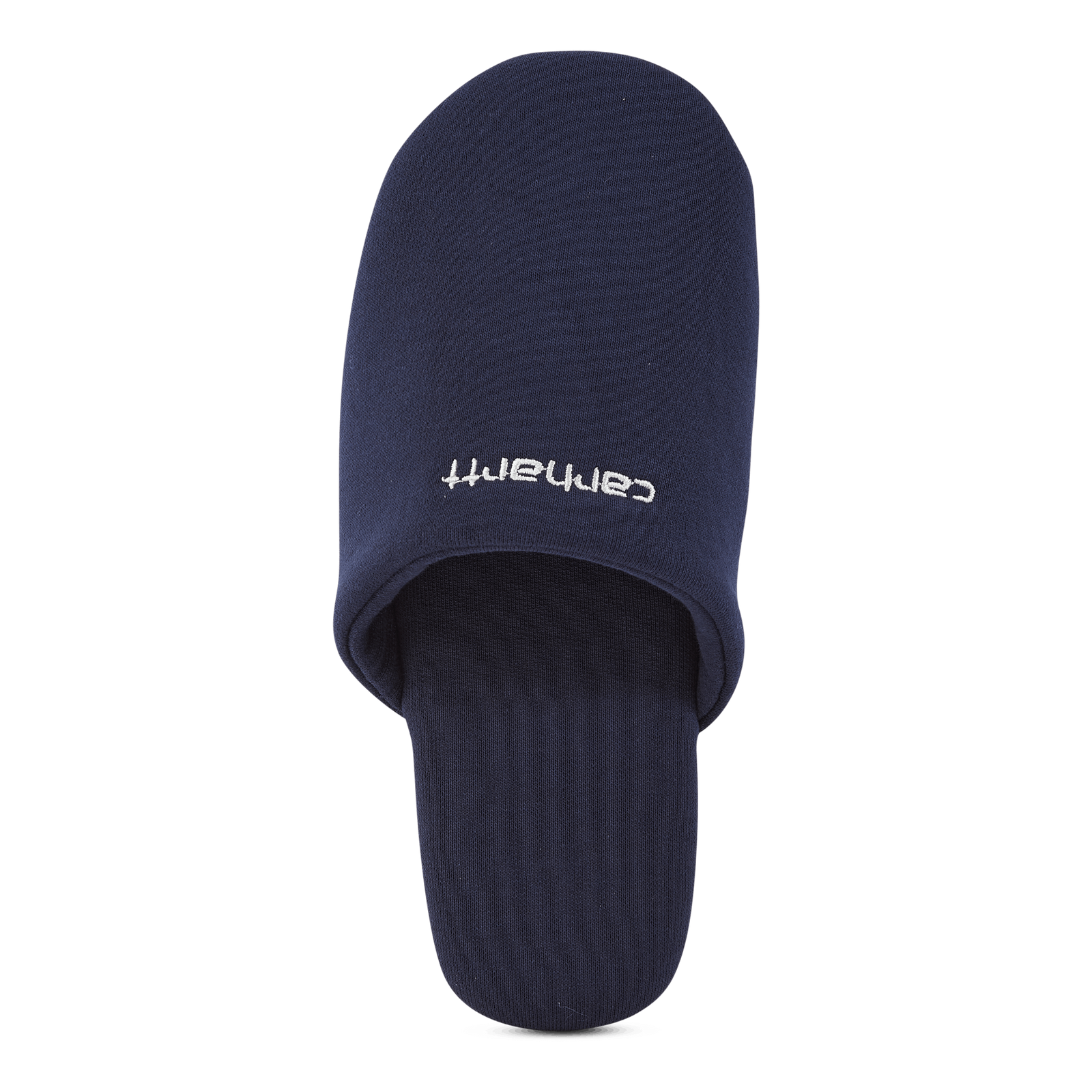 Script Embroidery Slippers Enzian / White