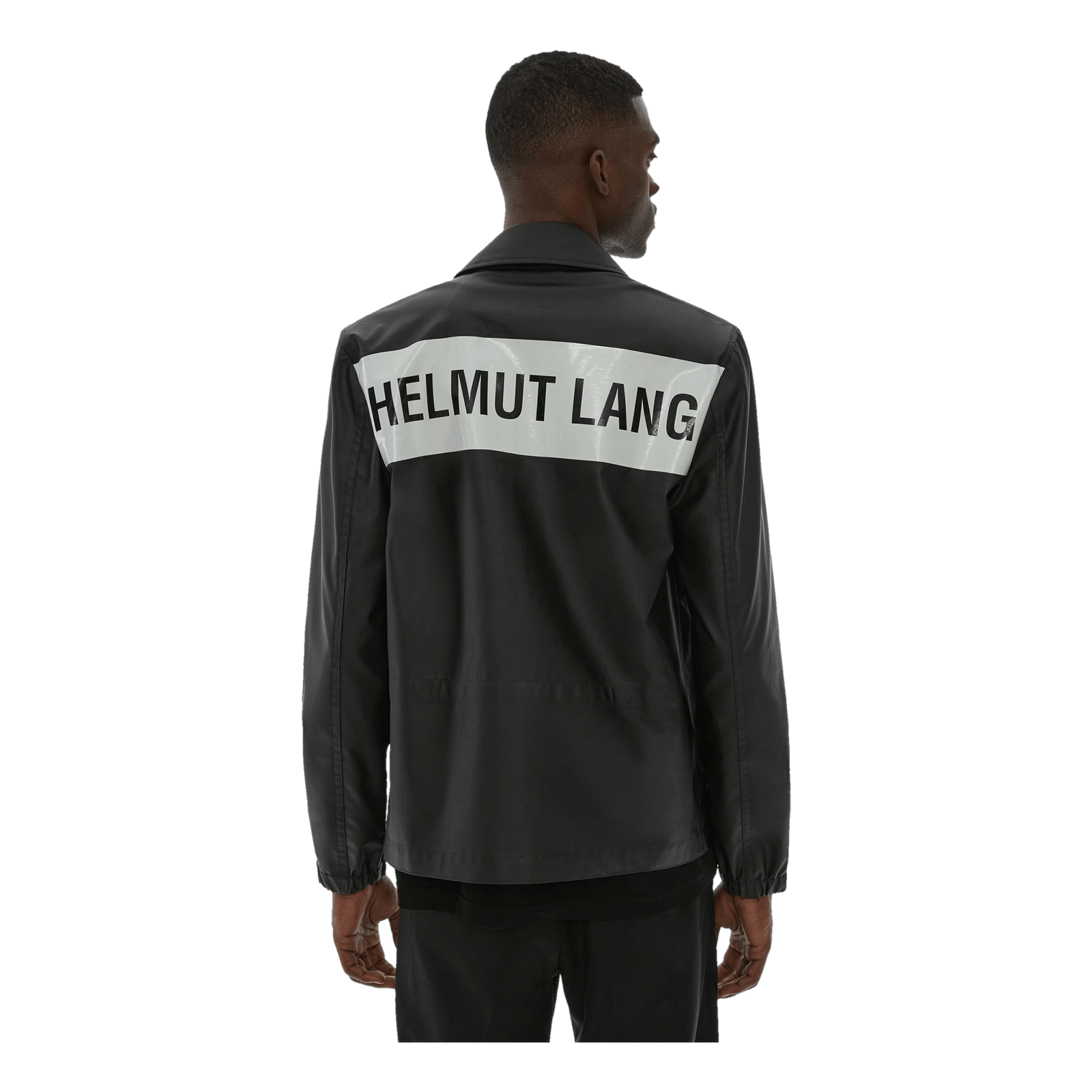 Stadium Jacket.lamin Black