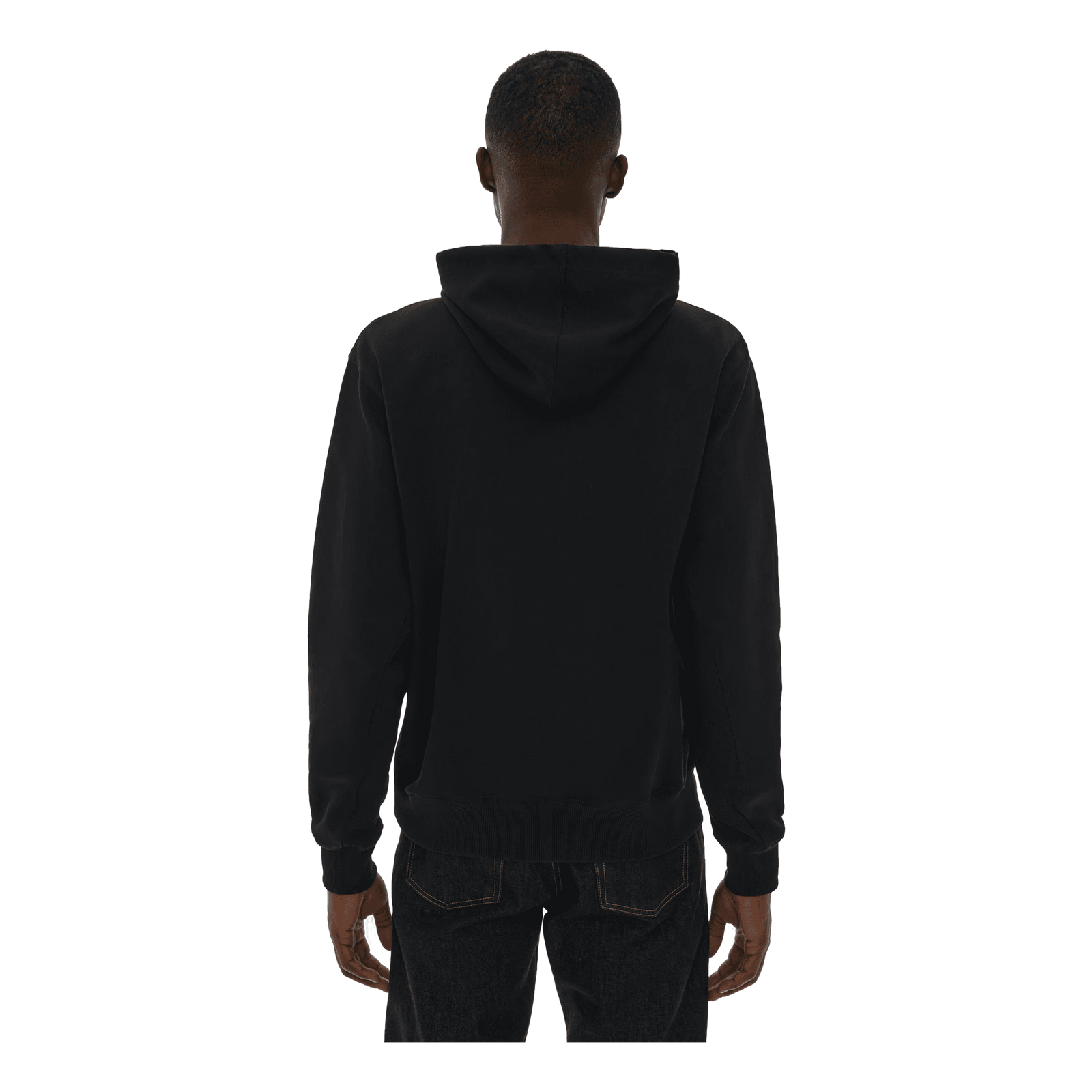 Stripe Hoodie.bold T Black