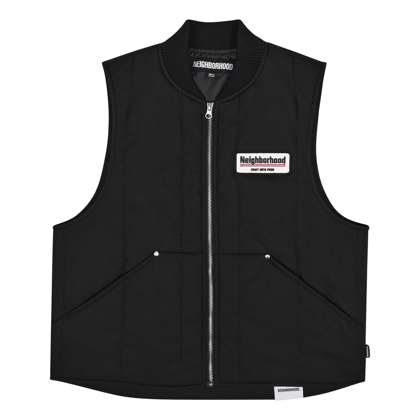 Padded Work Vest Black