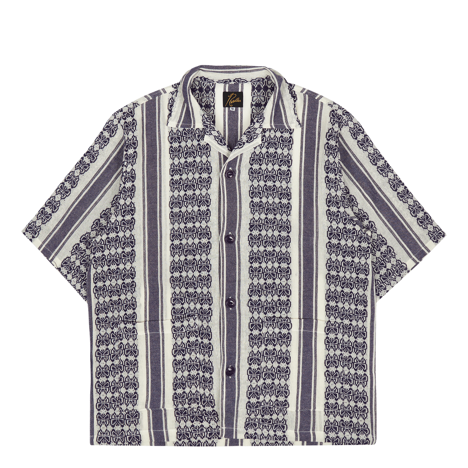 Needles Cabana Shirt - Papillo A-white