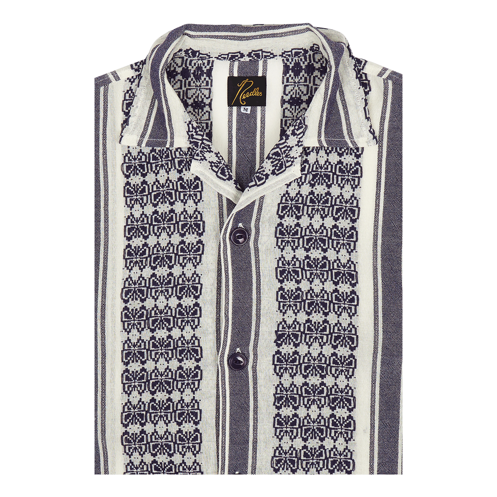 Needles Cabana Shirt - Papillo A-white