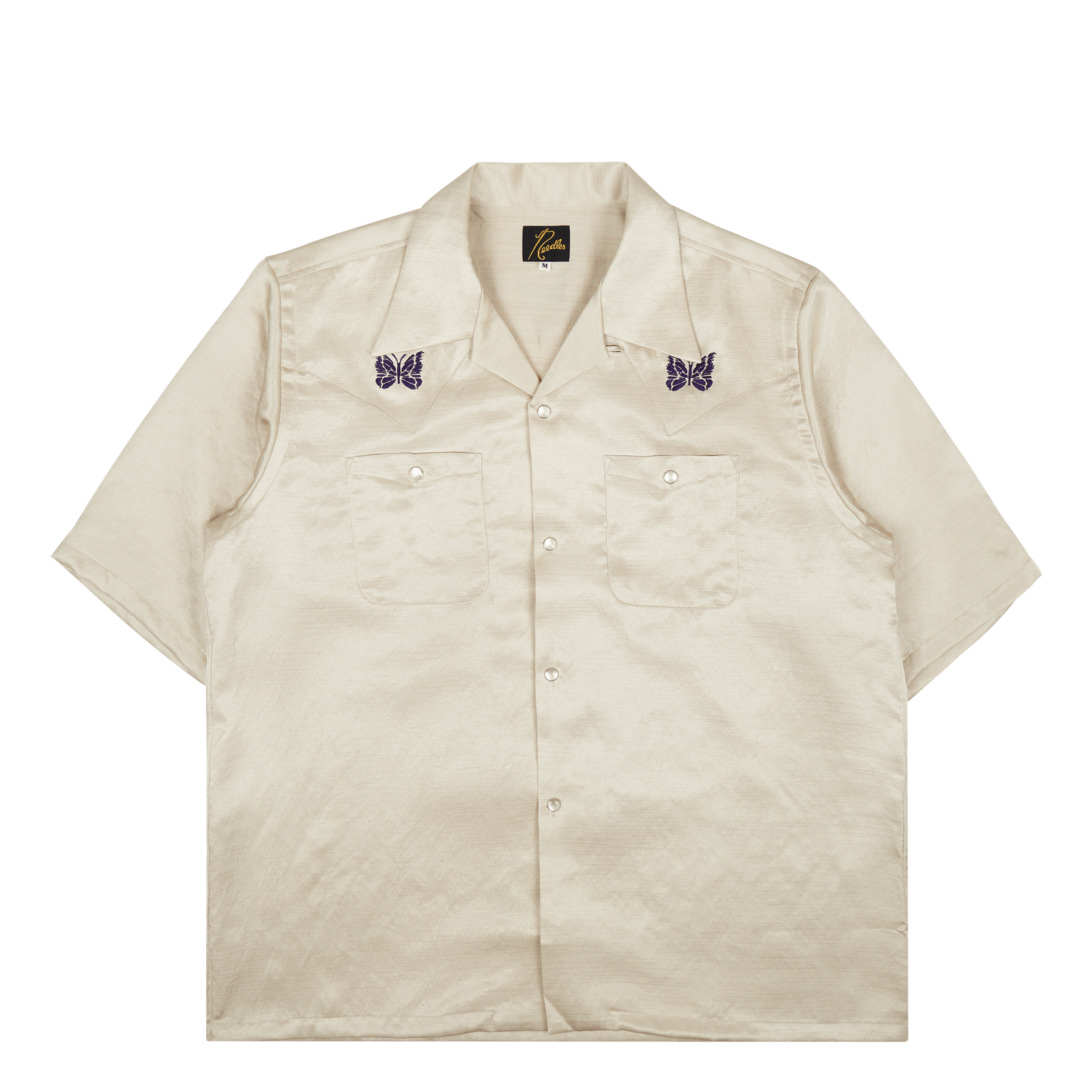 Needles S/s Cowboy One-up Shir A-beige