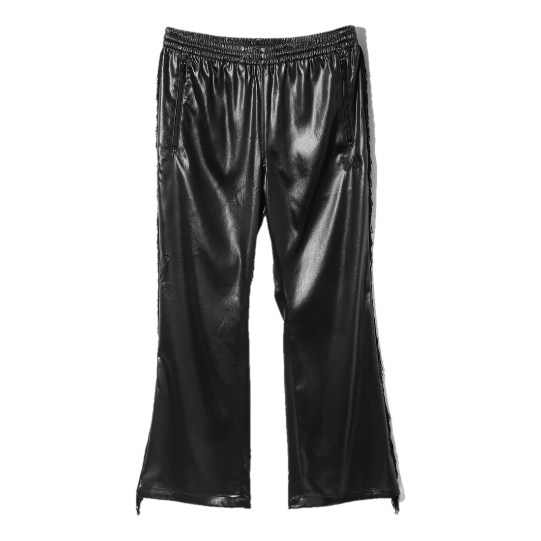 Needles Fringe Boot-cut Track C-black