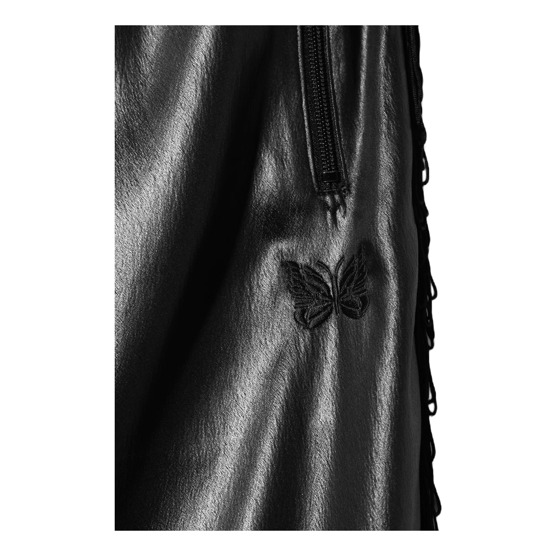 Needles Fringe Boot-cut Track C-black