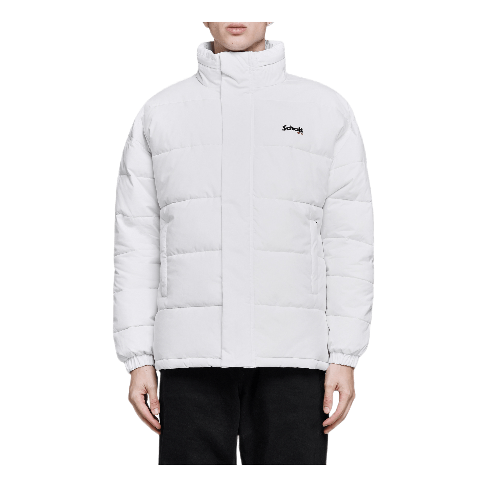Nebraska Oversize Puffer Jacke White