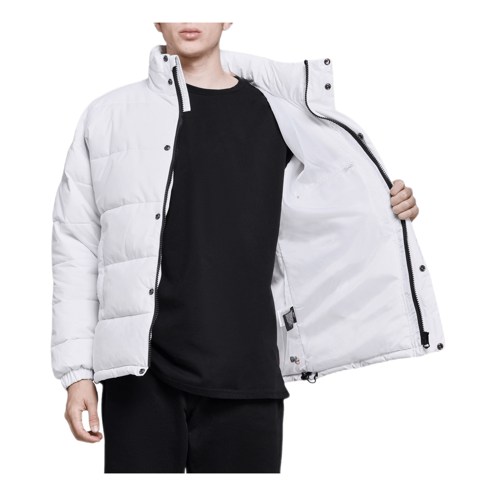 Nebraska Oversize Puffer Jacke White