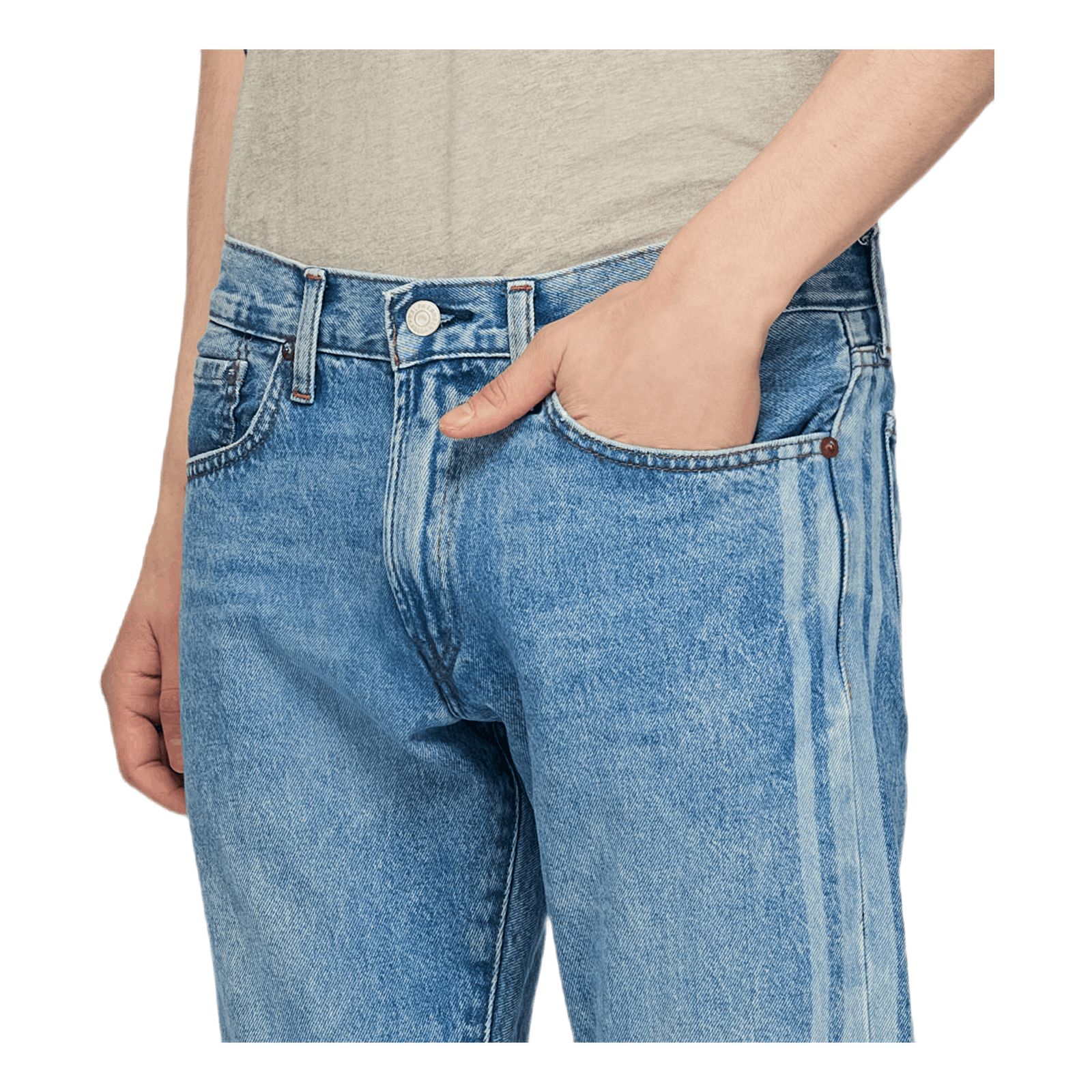 Varick Slim Straight Jeans Blue