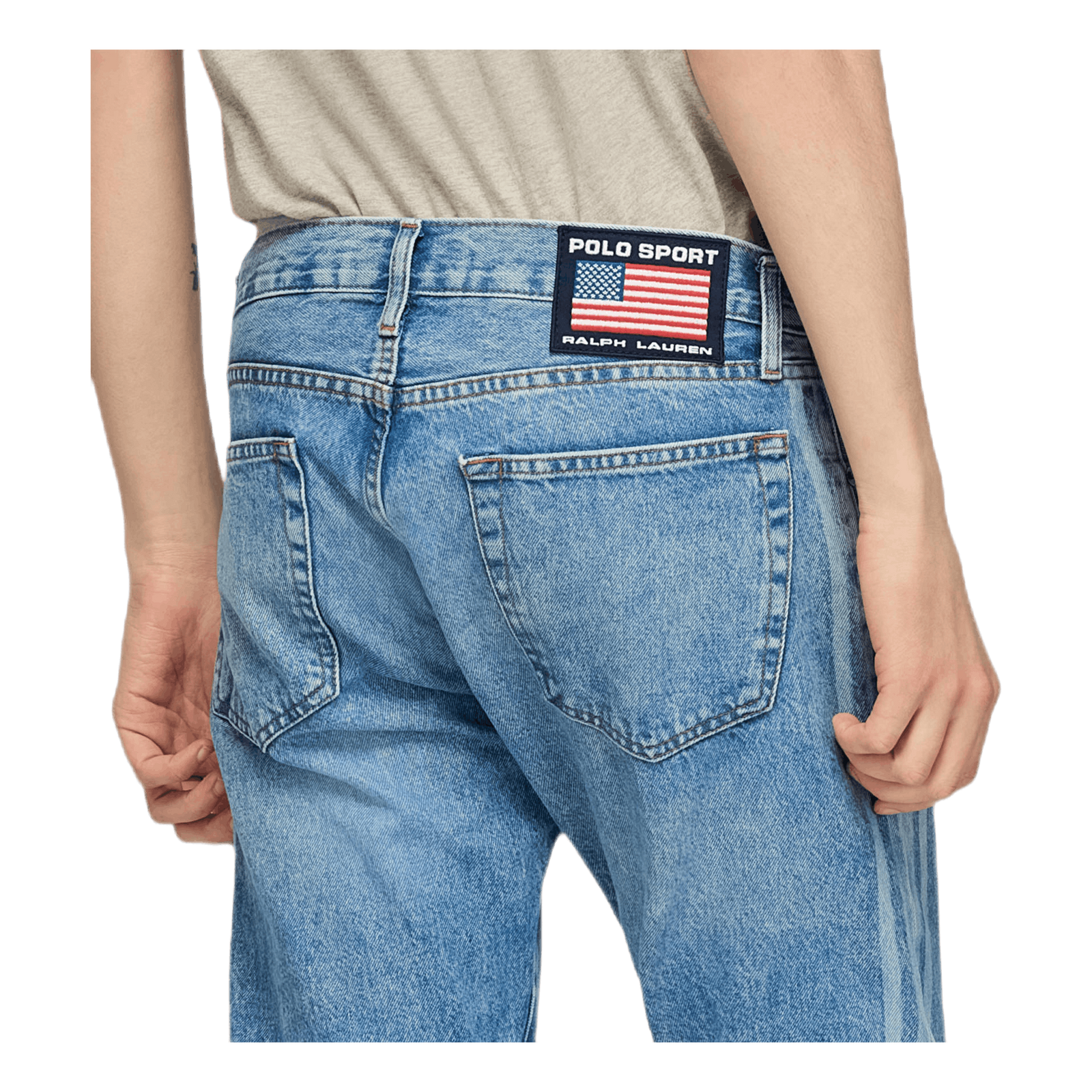 Varick Slim Straight Jeans Blue