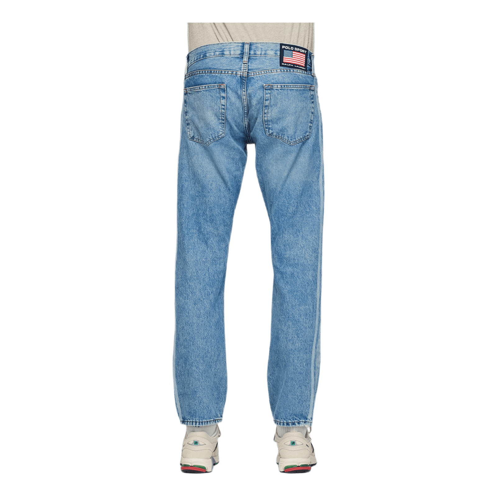 Varick Slim Straight Jeans Blue
