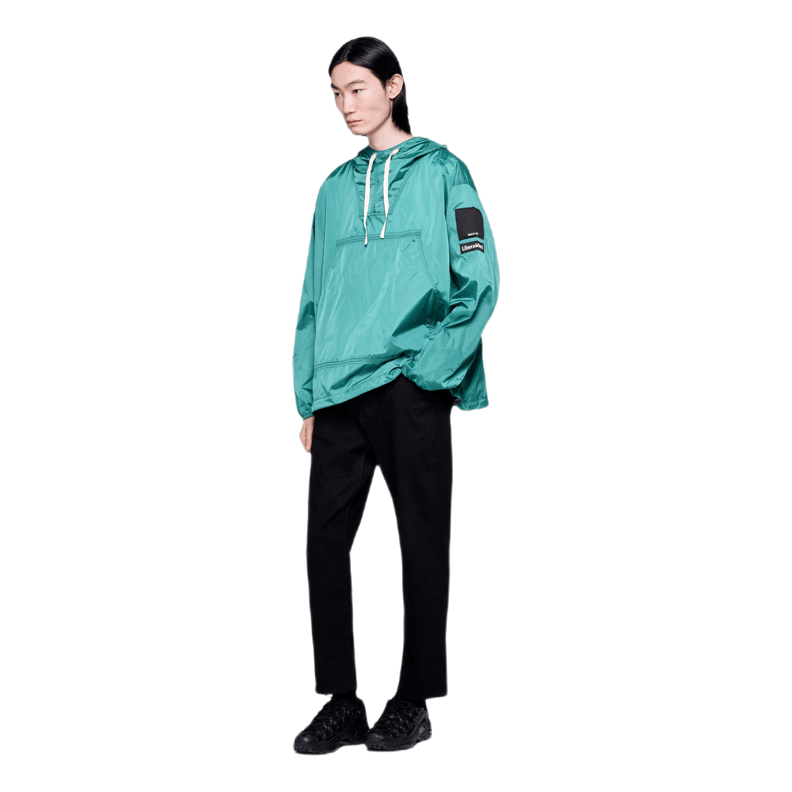 Nylon Rip-stop Anorak Green