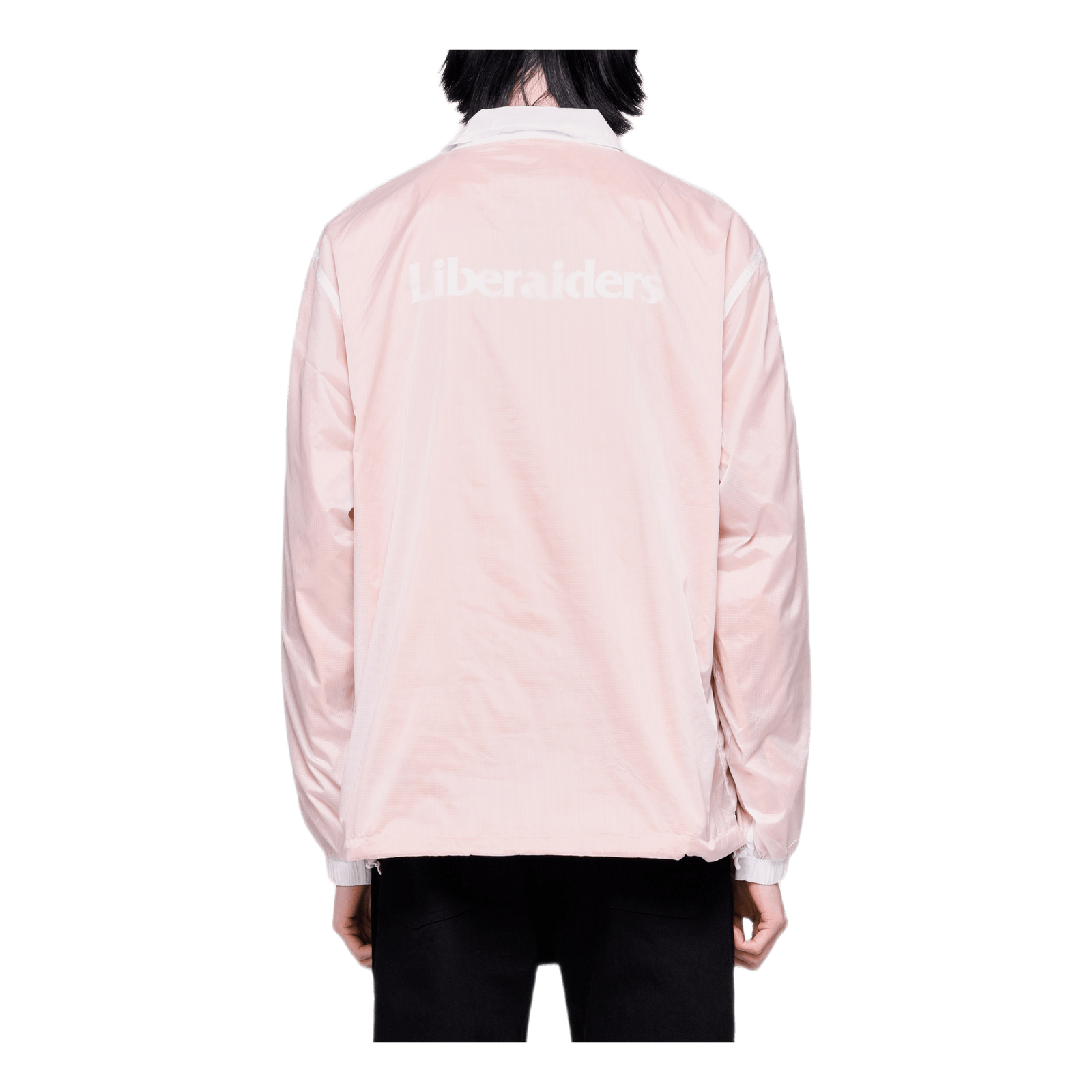 Transparent Coach Jacket Orange