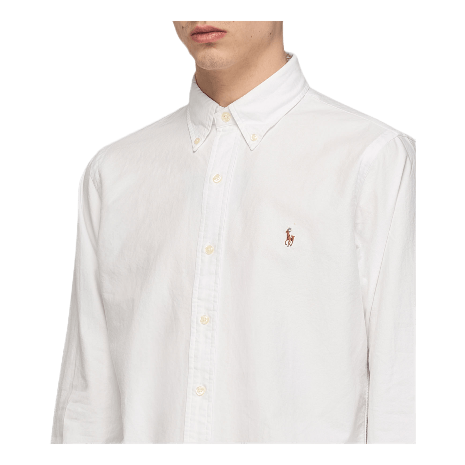 Custom Fit Oxford Shirt White