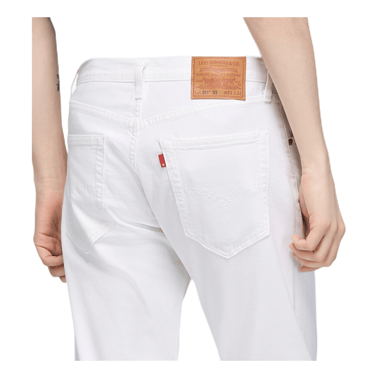 501 ´93 Straight Jeans White