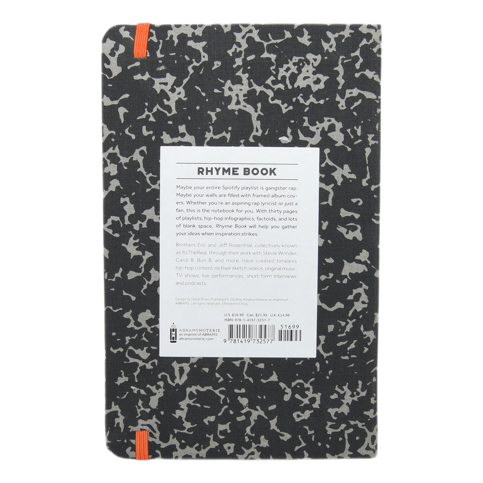 Rhyme Book: A Lined Notebook W Multi
