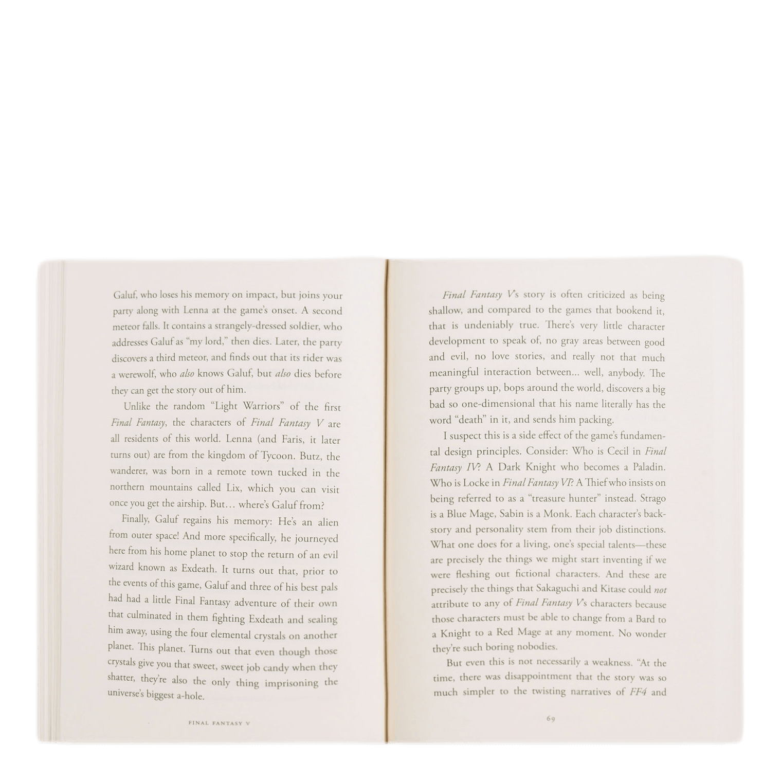 Final Fantasy V Null