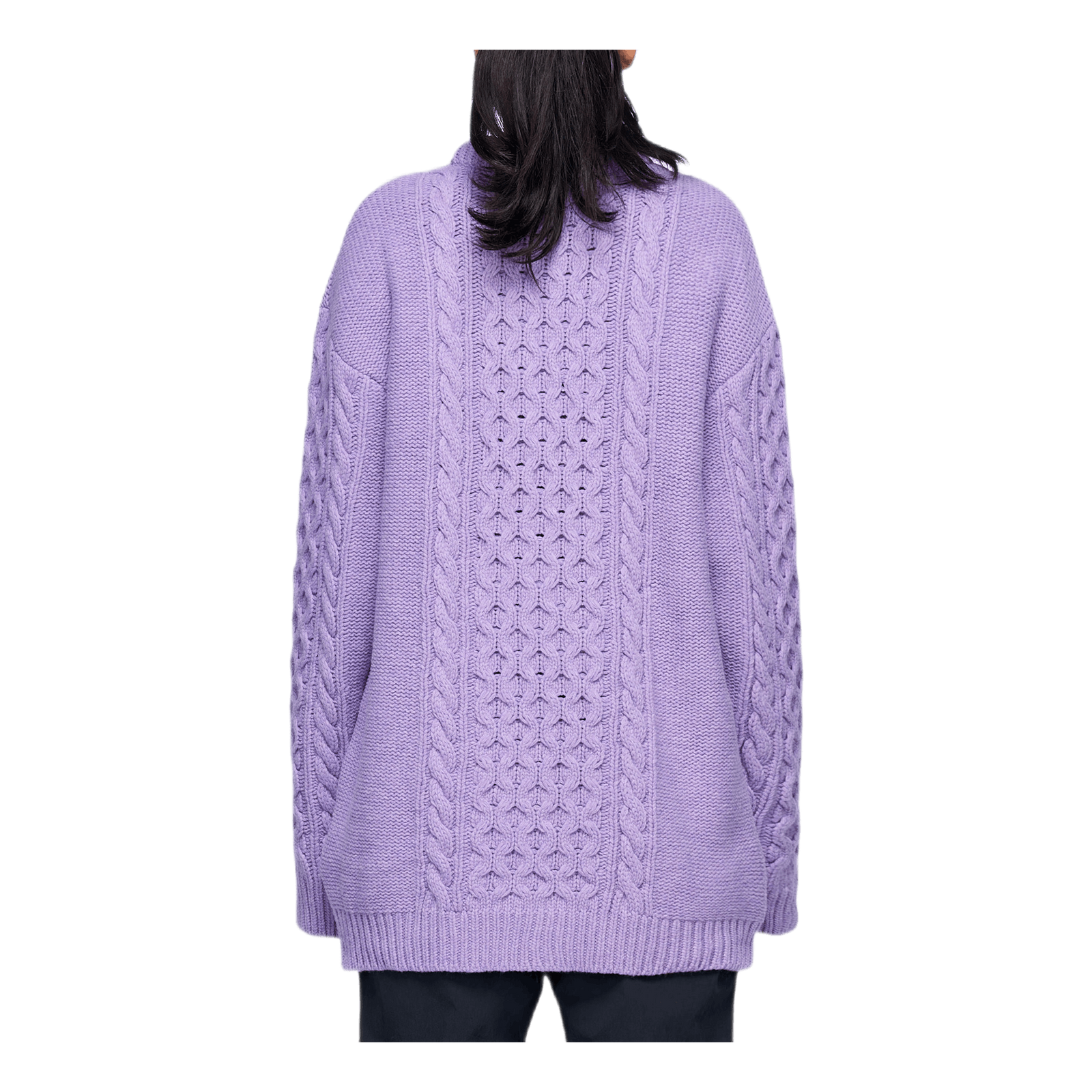 Boyfriend Knit Purple