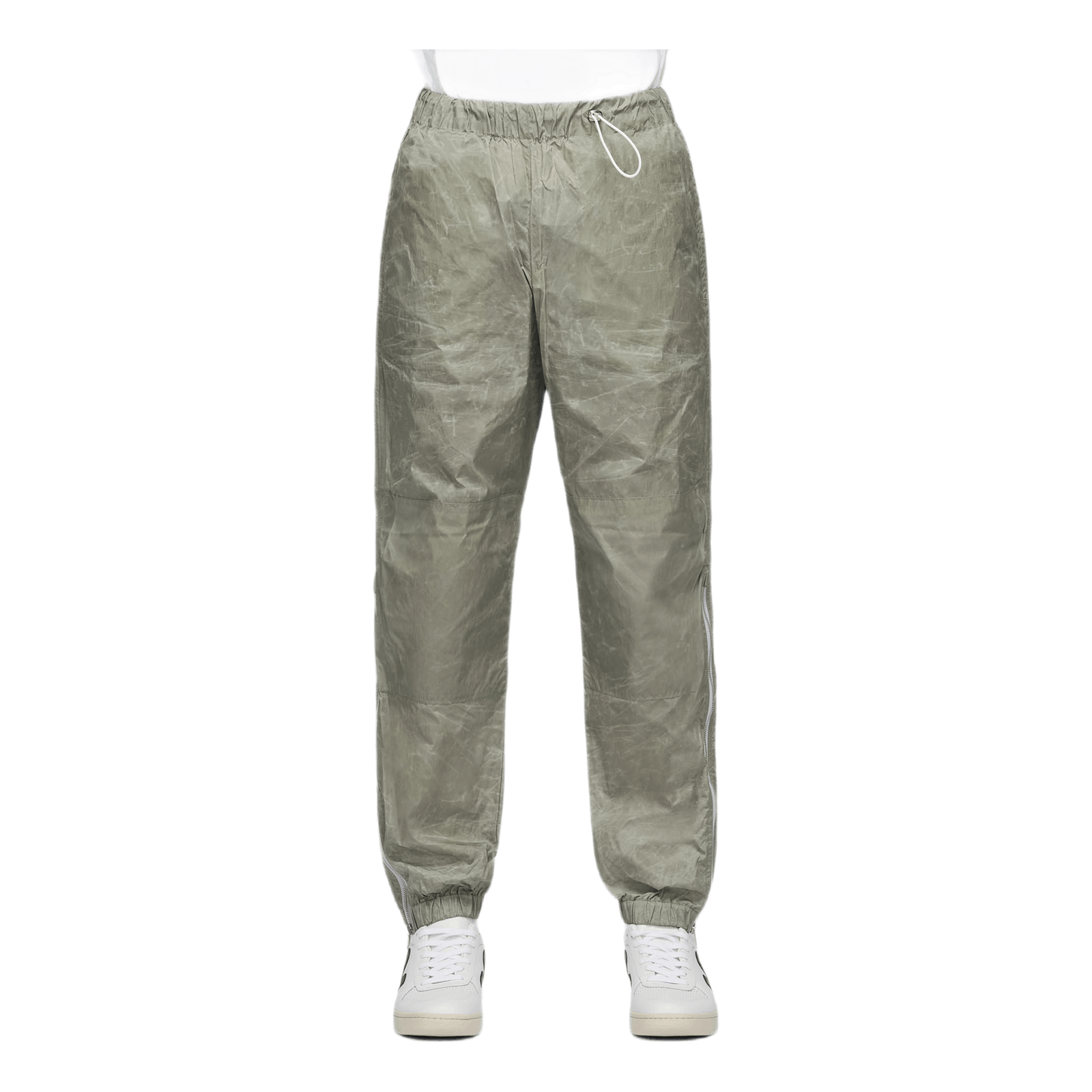 Zipped Trousers Khaki