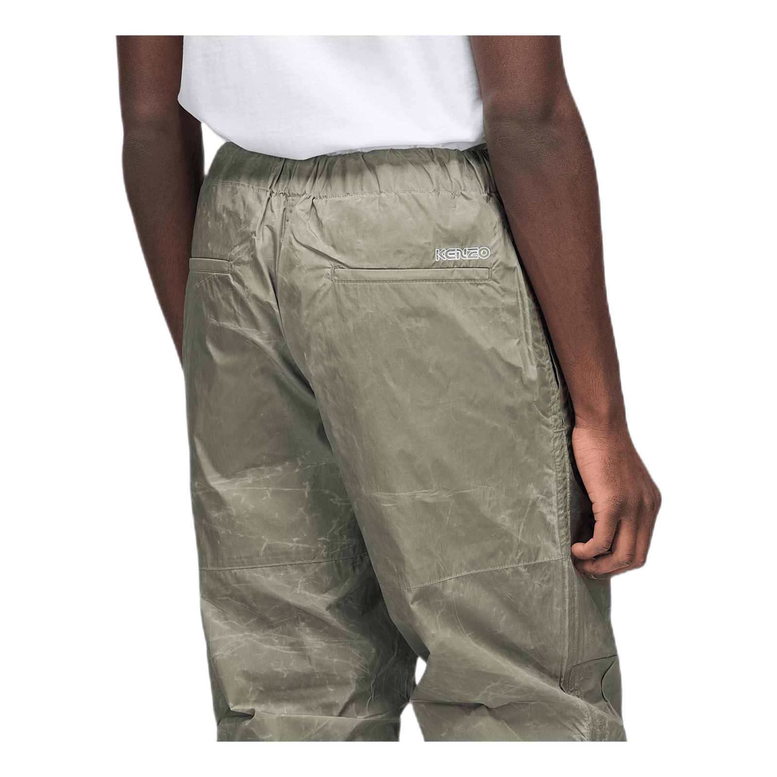 Zipped Trousers Khaki
