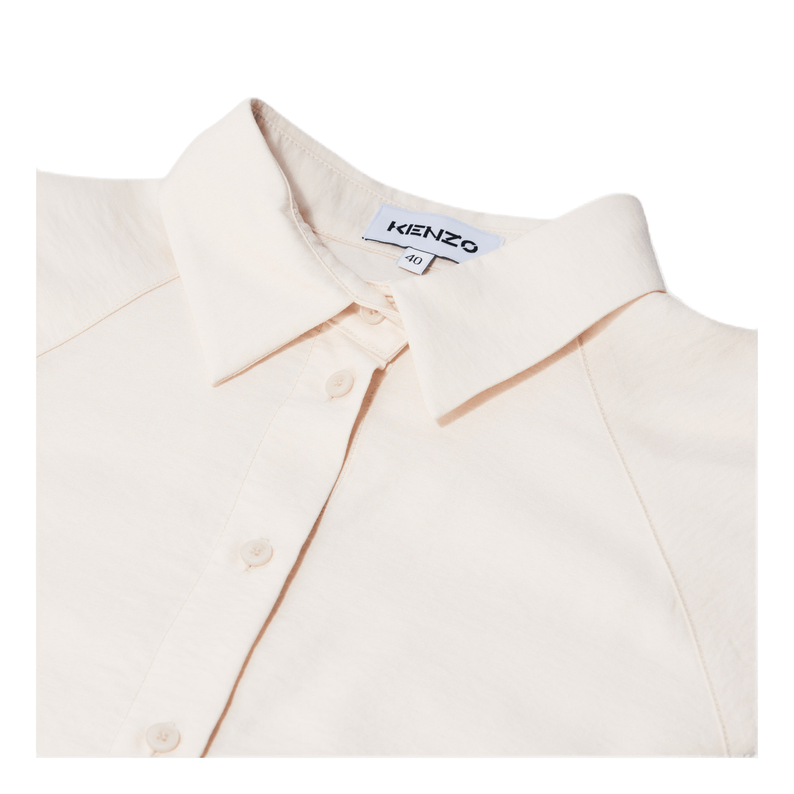 Trench Coat-style Shirt White