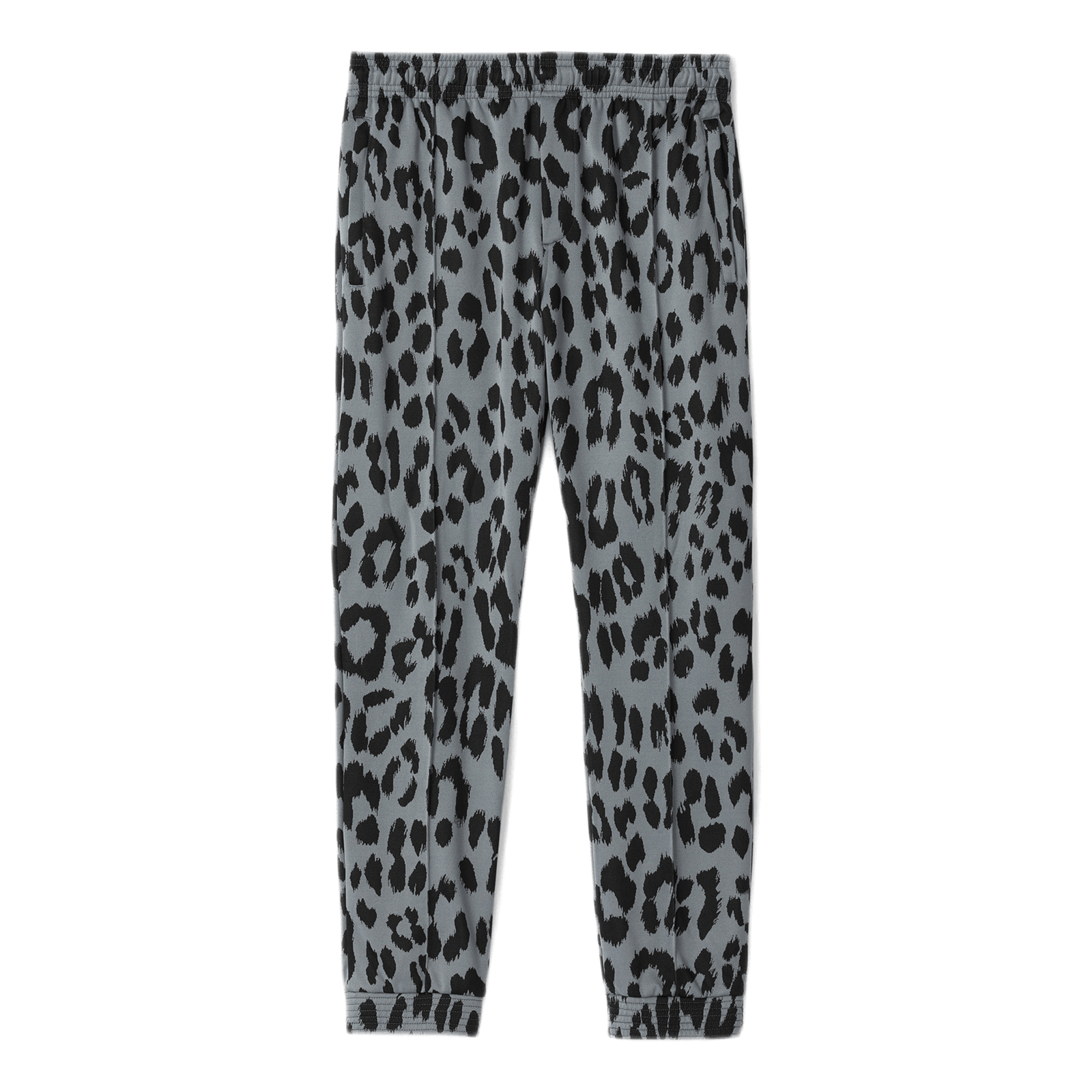 Leopard Jacquard Jogging Trous Blue