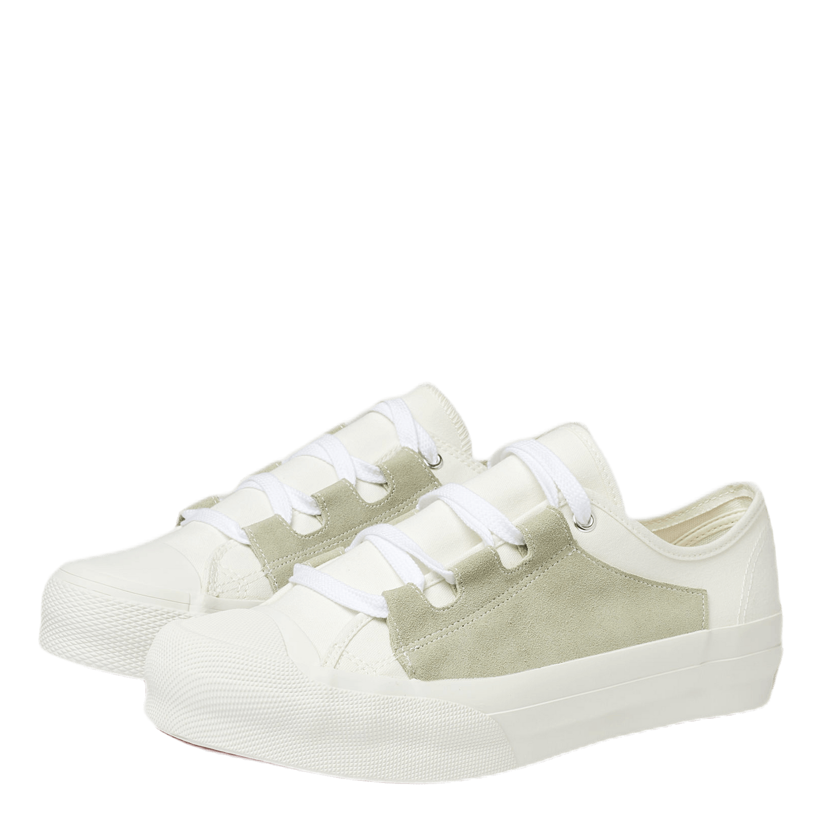 Asymmetric Ghilie Sneaker White