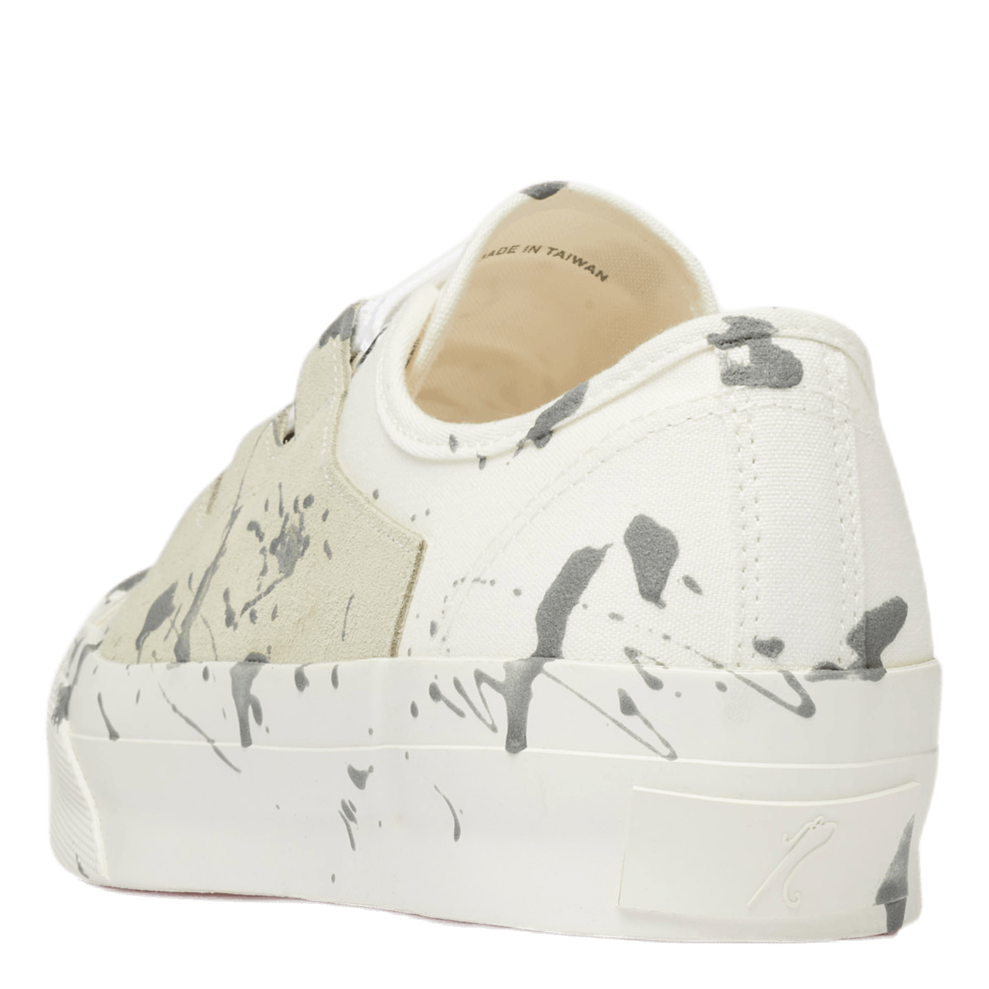 Asymmetric Ghilie Sneaker White