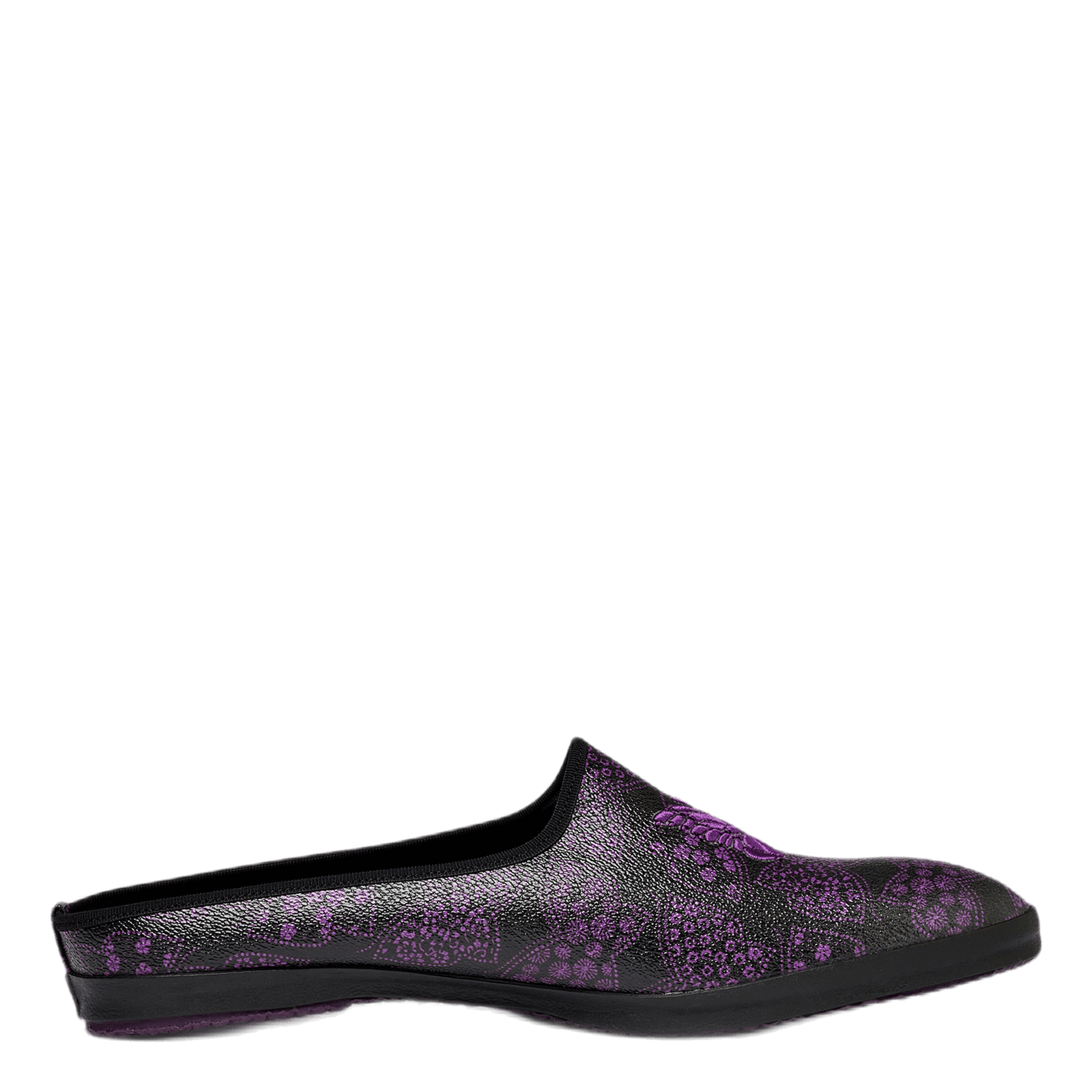 Sneaker Mule Papillon Pvc Black