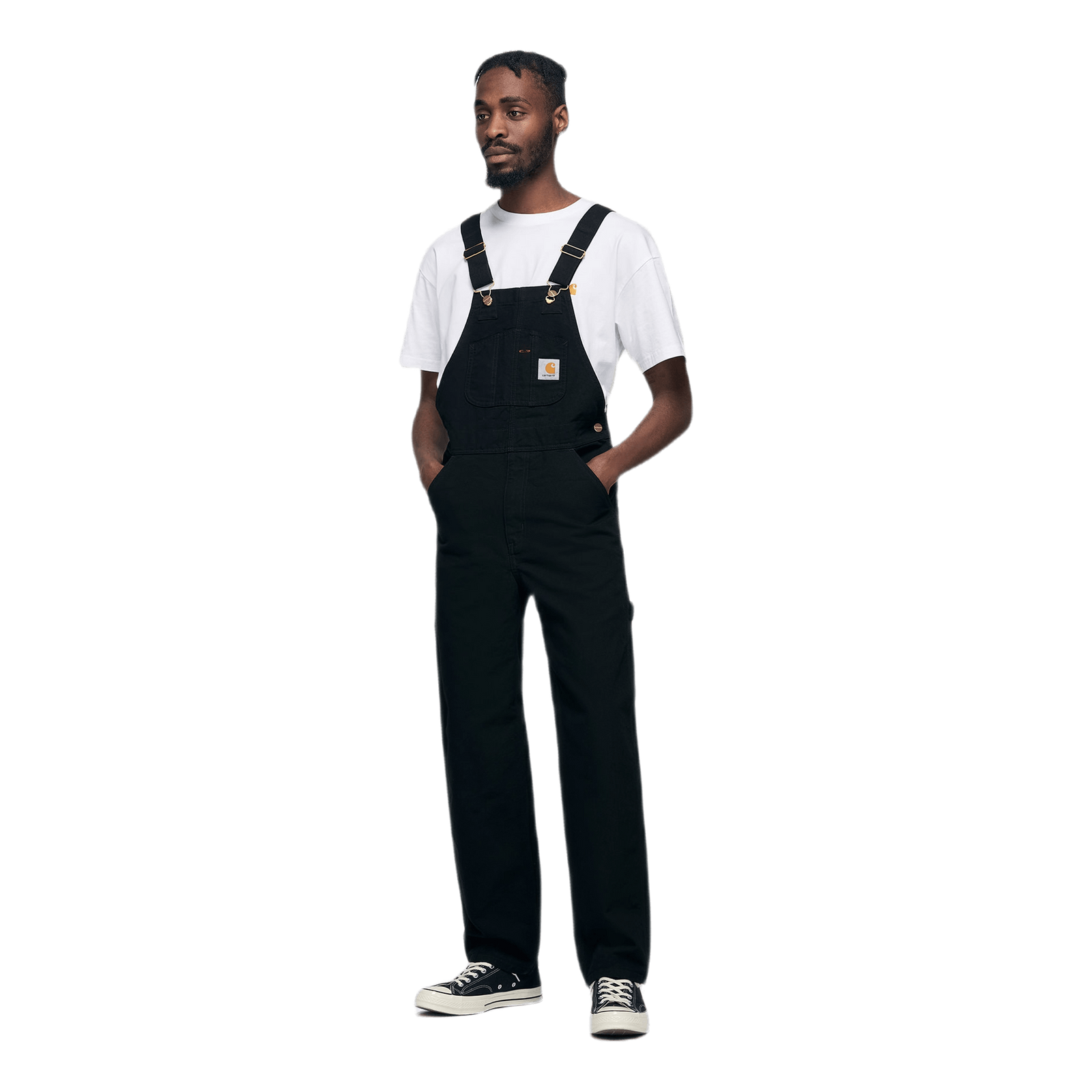 Wip Bib Overall Black