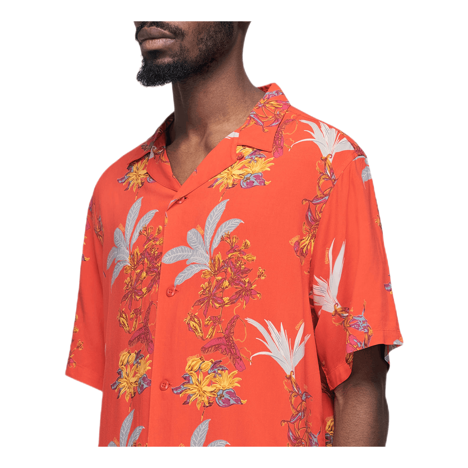 Hawaiin Floral Shirt Red