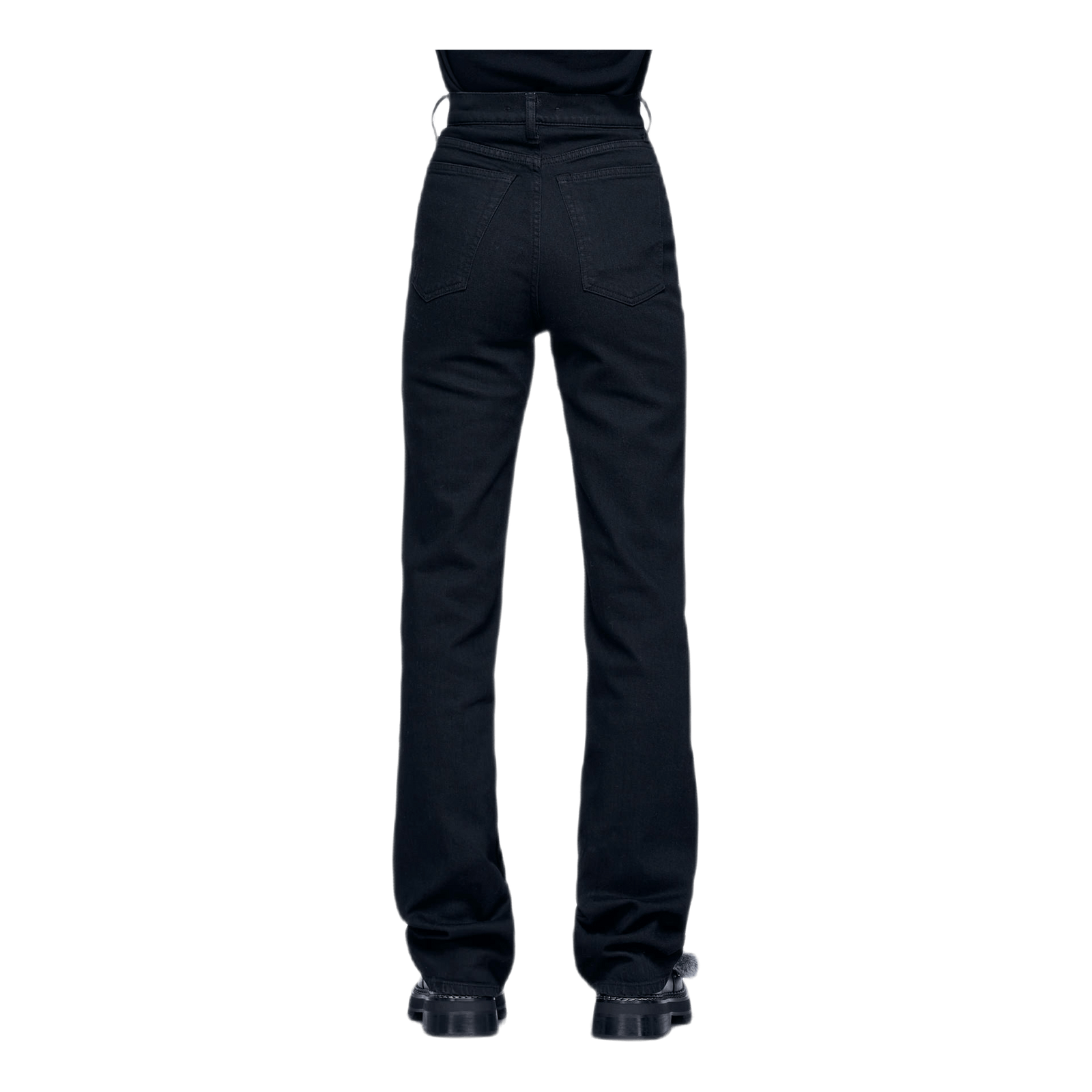 Femme Hi Bootcut Black