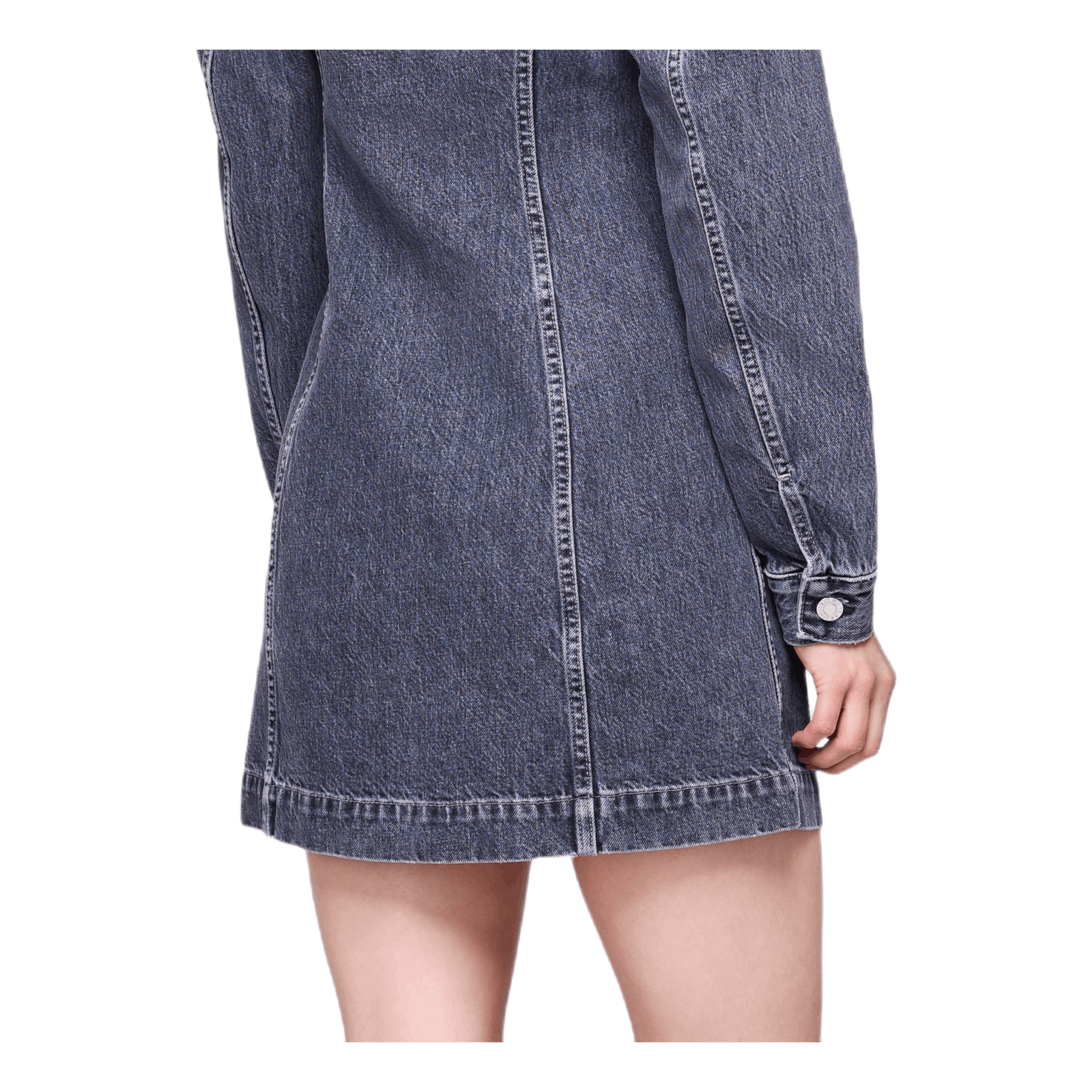 Trucker Dress Blue