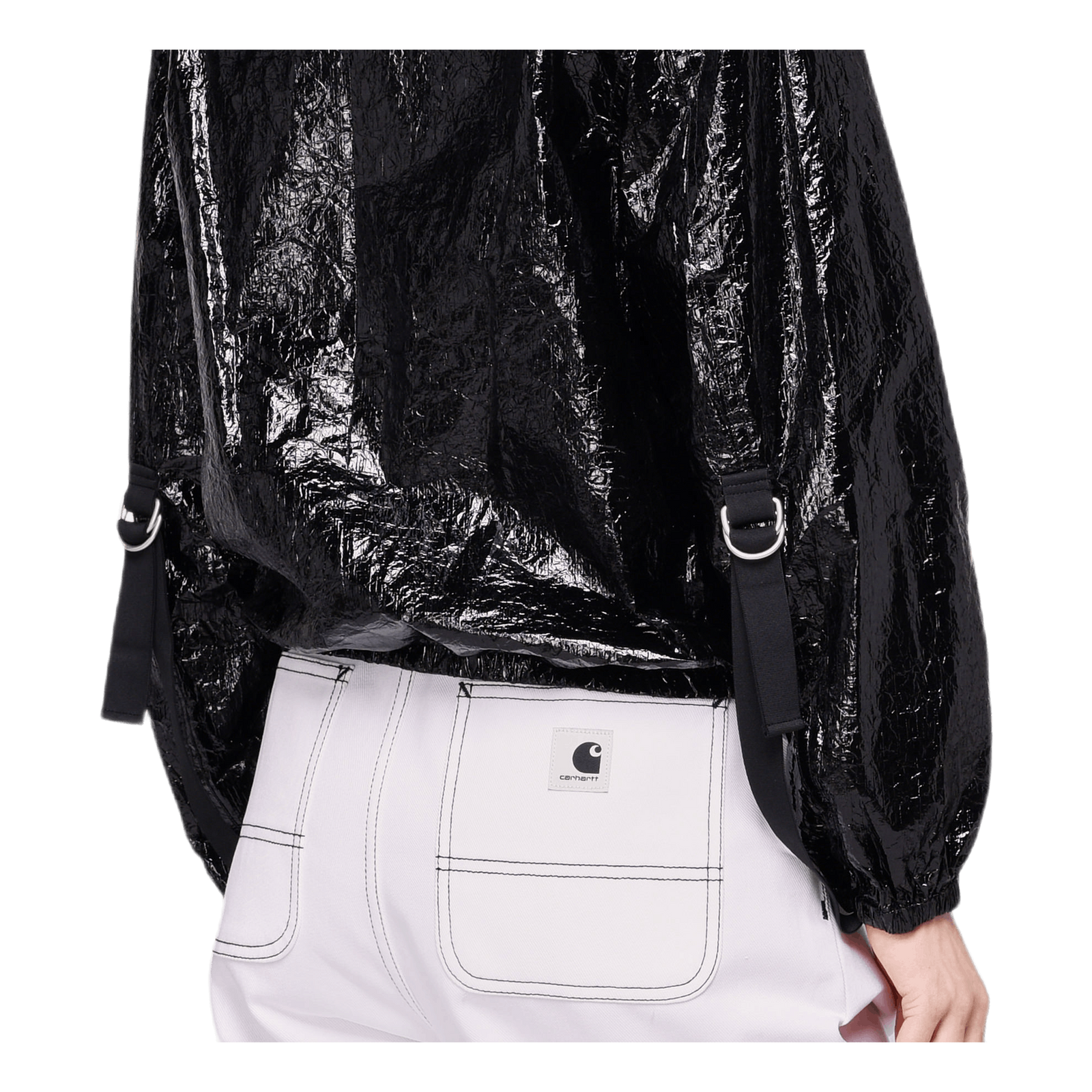 Nylar Bomber Jacket Black