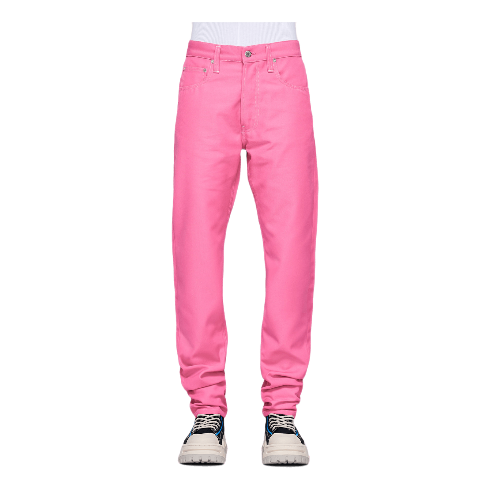 Masc Hi Straight Jeans Pink