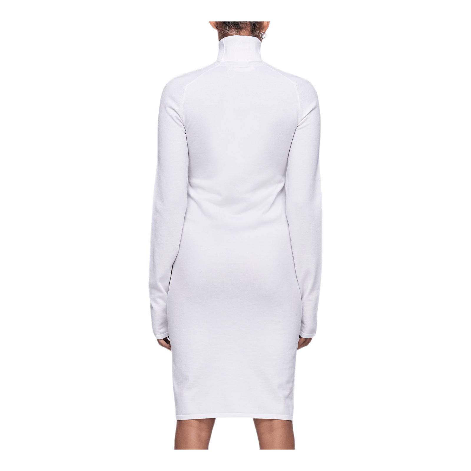 Compact Wool Dress White