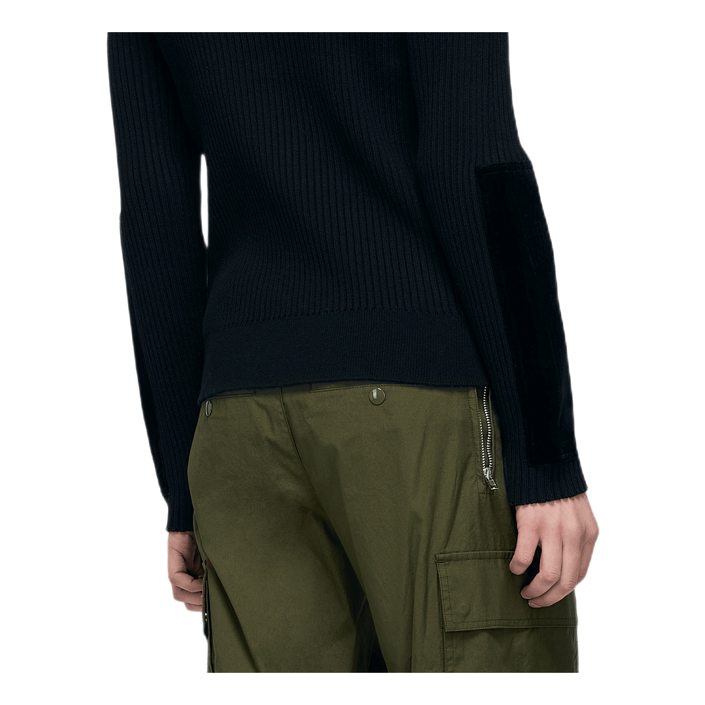 Patch Crewneck Black