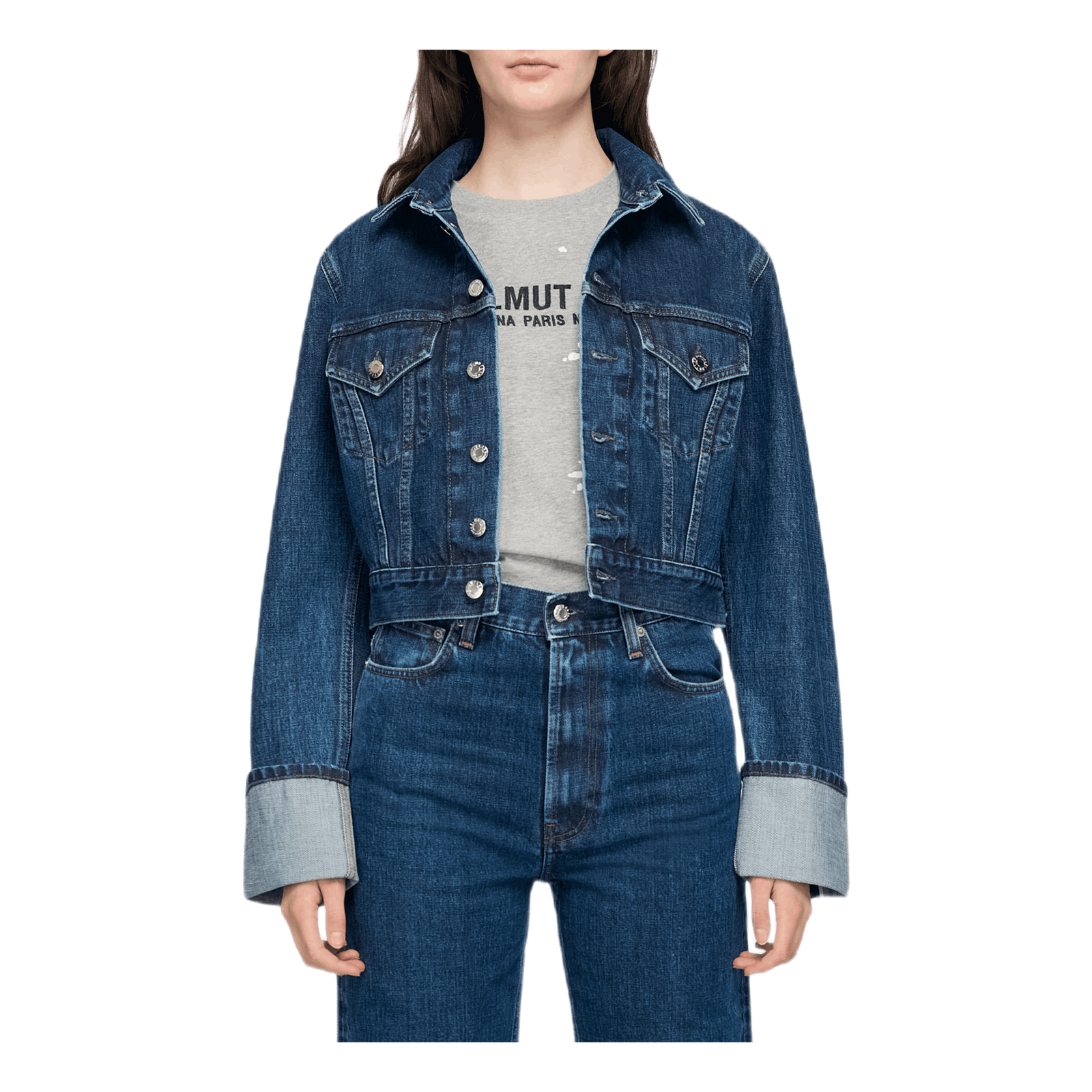 Fem Hi Straight Jeans Black