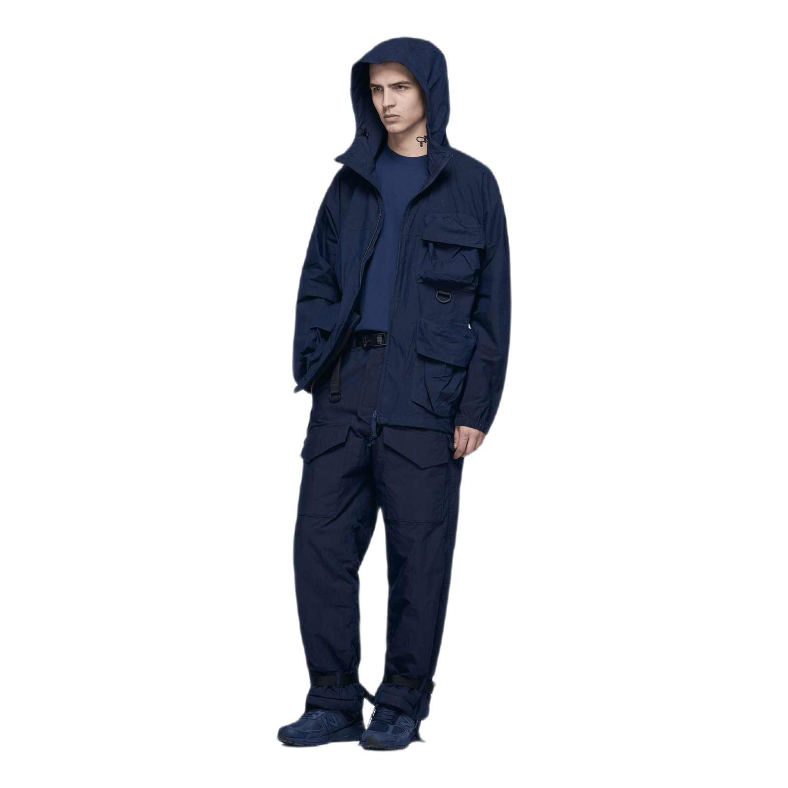 X Snow Peak Indigo C/n Down Pa Blue