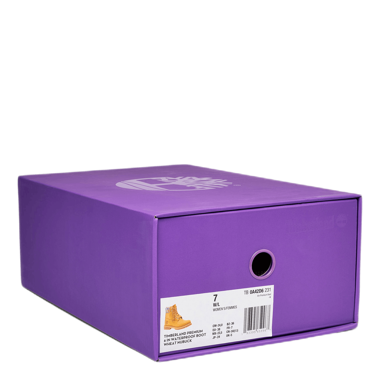 Womens 6 Inch Premium White Brown