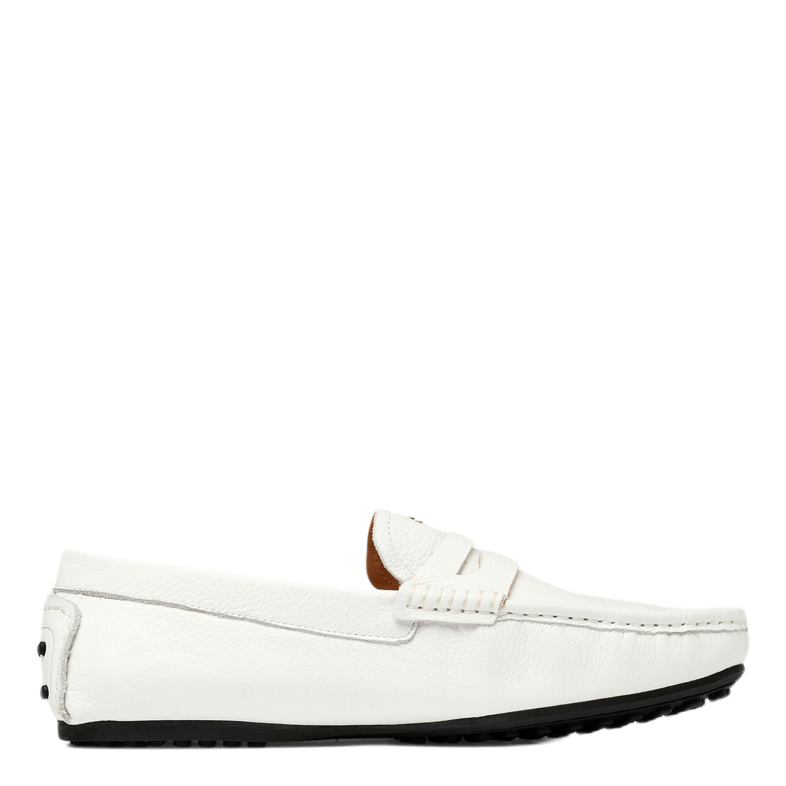 Italo Disco Mocassin White