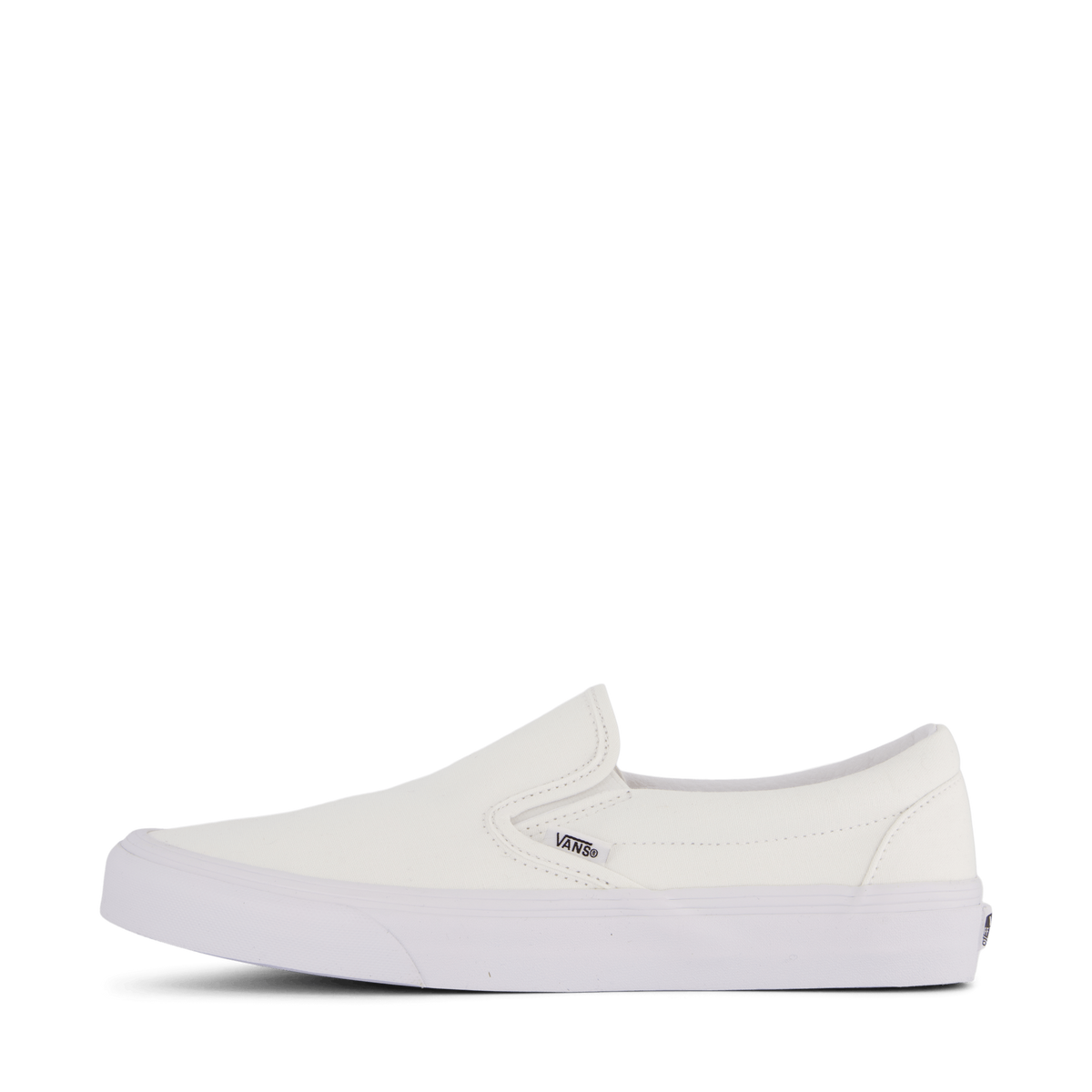 Vans classic slip sales on true white