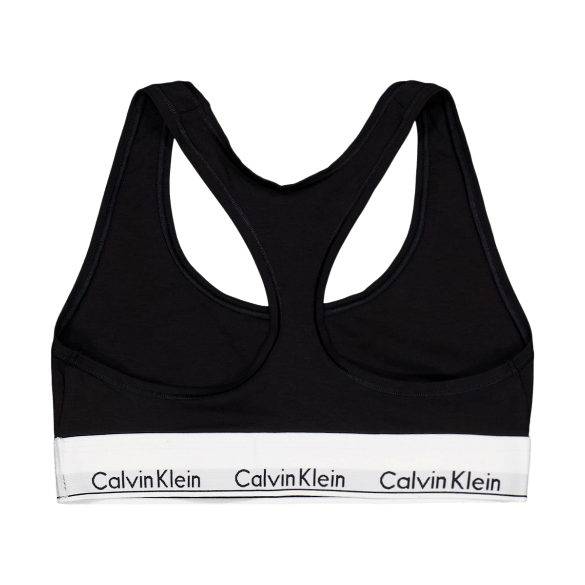 Modern Cotton Bralette Black