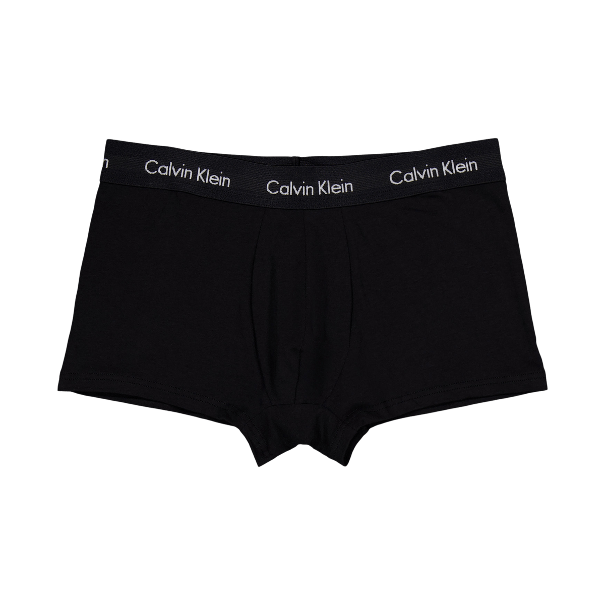 Calvin Klein Low Rise Trunk Cotton Stretch, Blue/Black, 3-Pack - Underwear