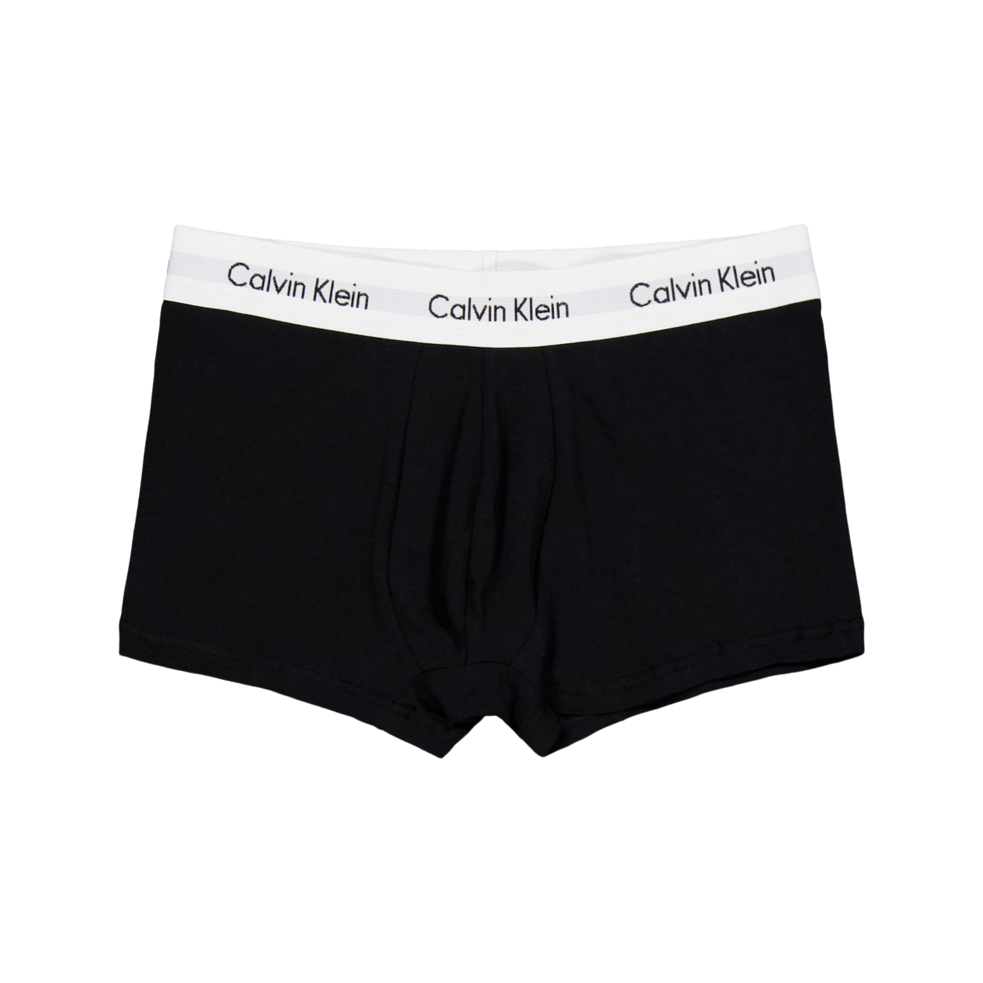 Cotton Stretch 3P Low Rise Trunk Black