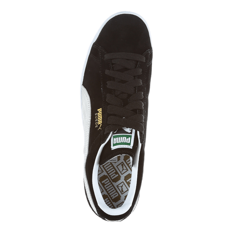 Suede Classic+ White/Black
