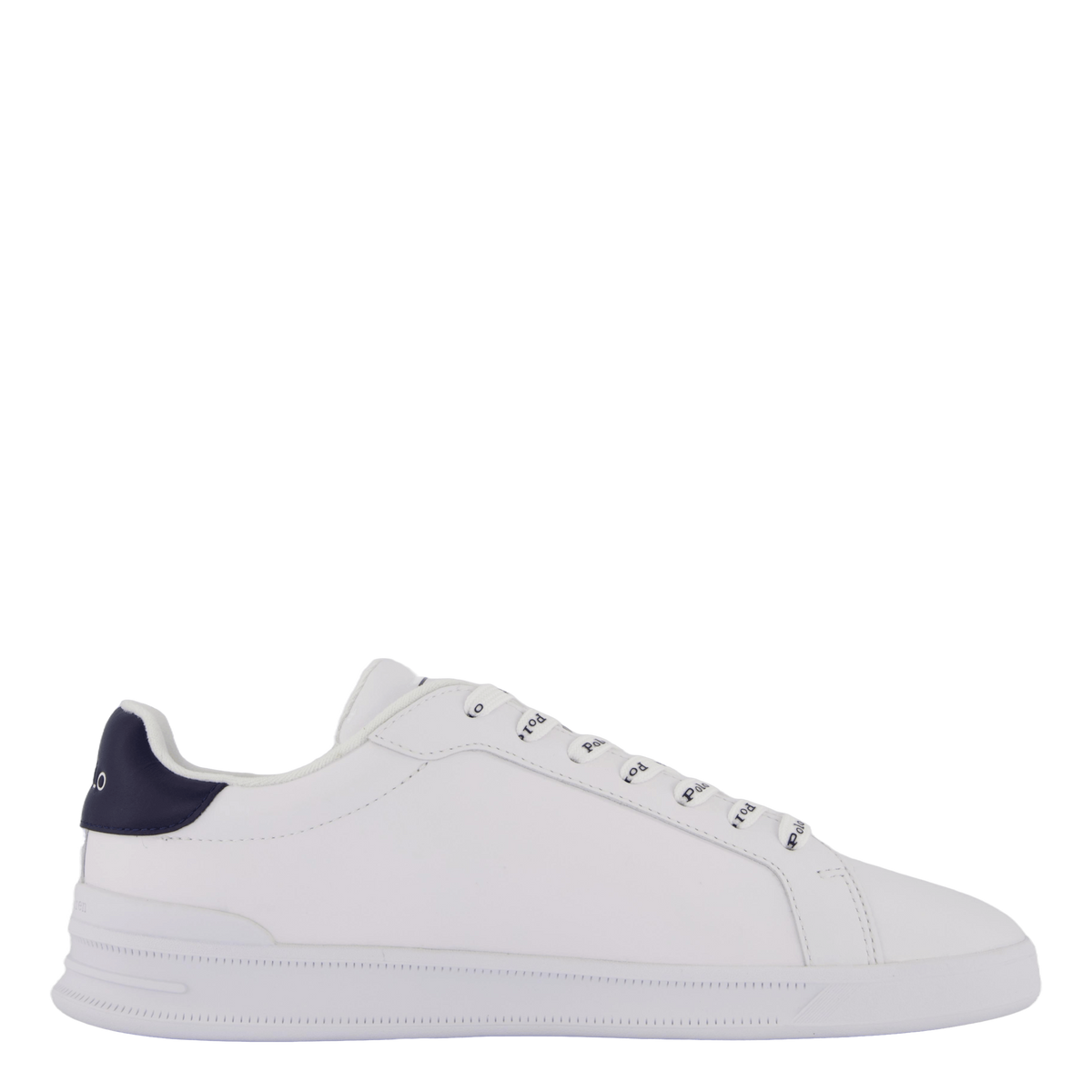 Heritage Court II Leather Sneaker White / Newport Navy PP