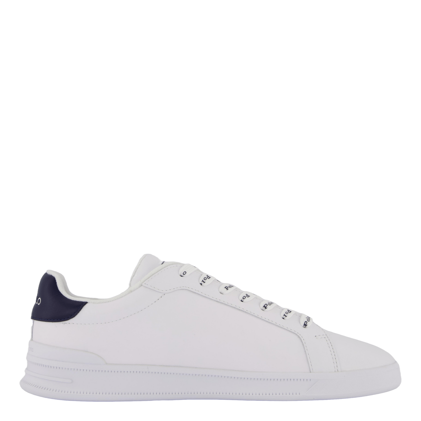Heritage Court II Leather Sneaker White / Newport Navy PP
