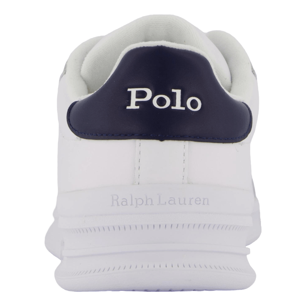 Heritage Court II Leather Sneaker White / Newport Navy PP