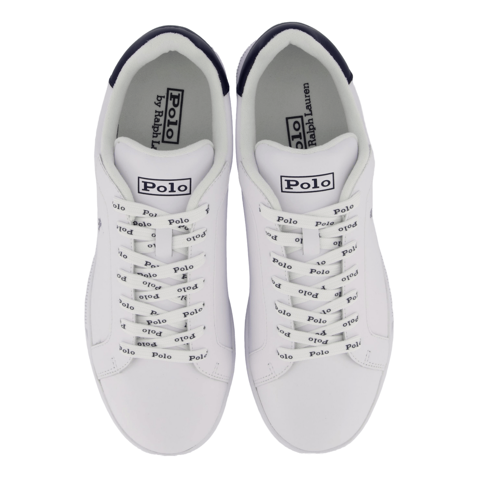 Heritage Court II Leather Sneaker White / Newport Navy PP