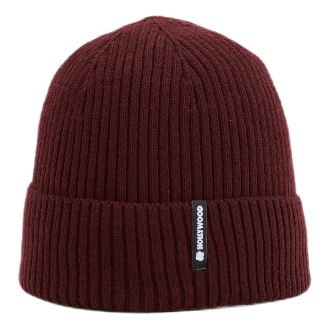 Ribbed Beanie Red